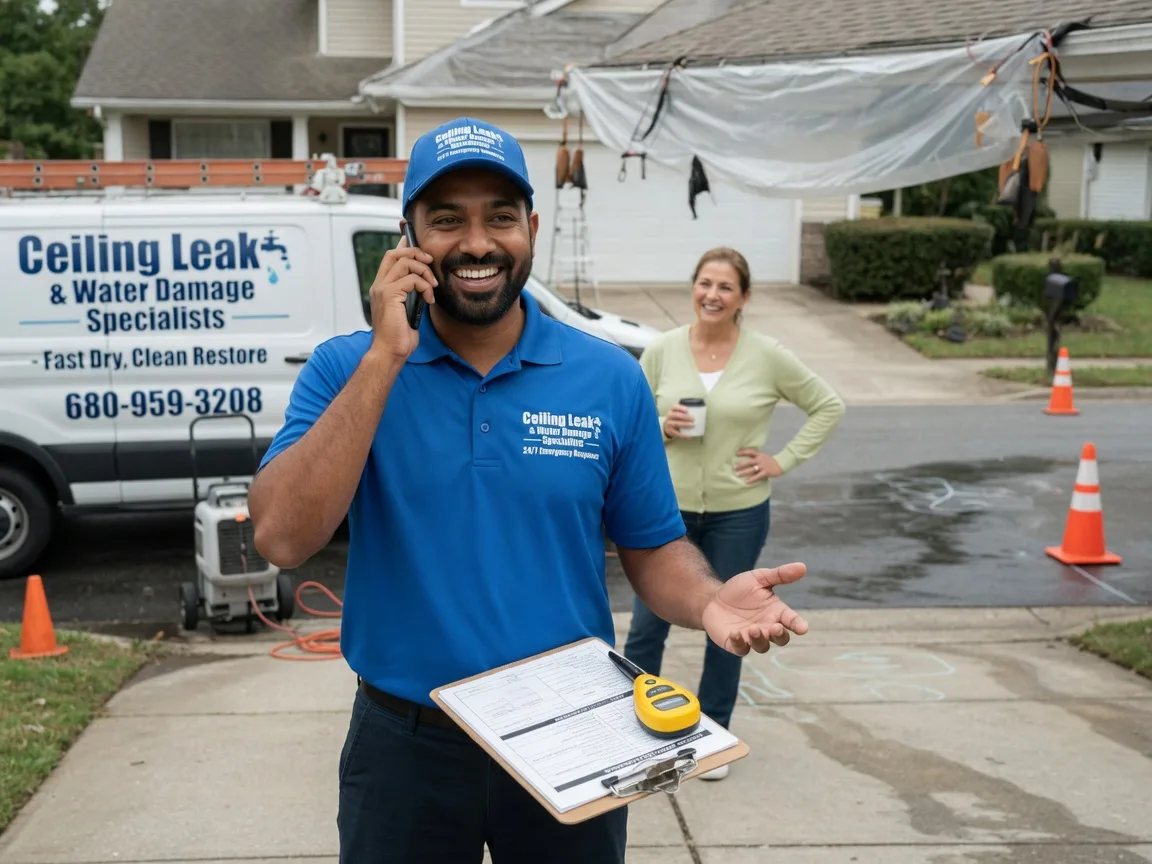 Ceiling Leak Cleanup Farrell, PA FAQs